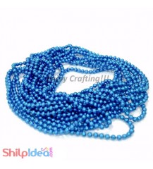 Metal Ball Chain 1.5mm - Sky Blue - 2 meter